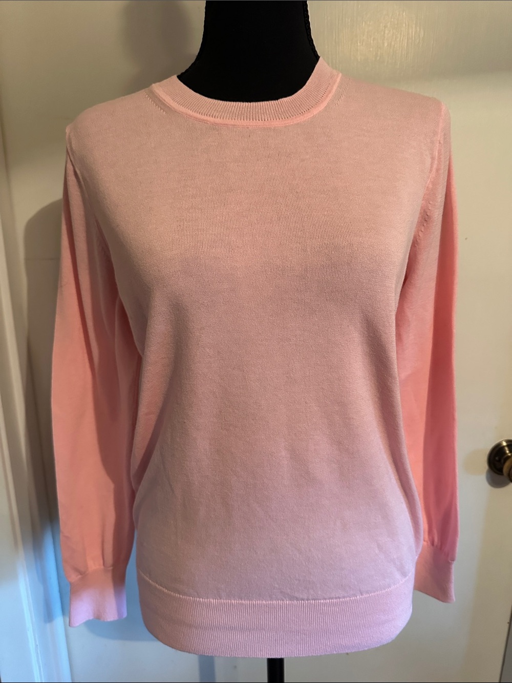 J. Crew Pink Crewneck Sweater